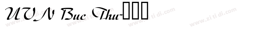 UVN Buc Thu字体转换